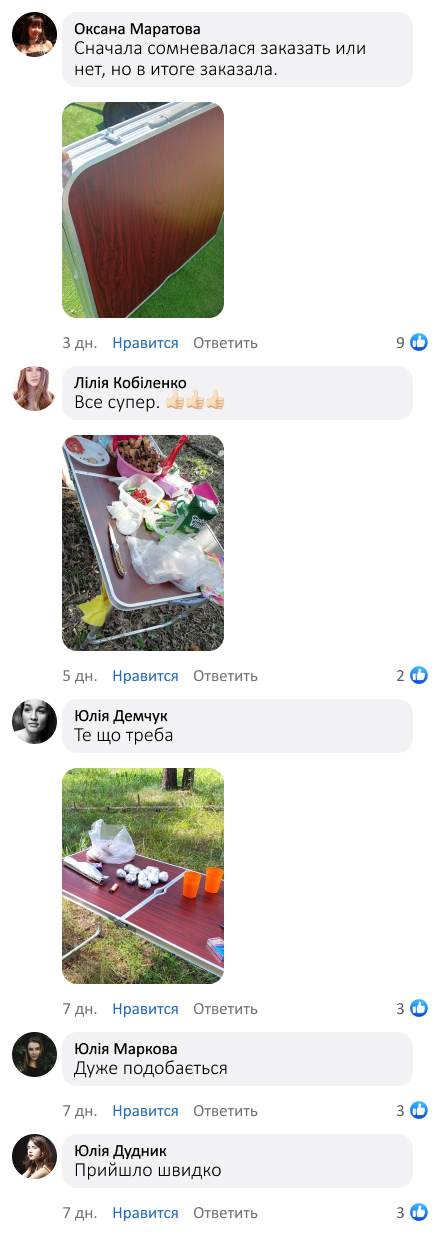 Стіл для пікніка що складається з 4-ма стільцями